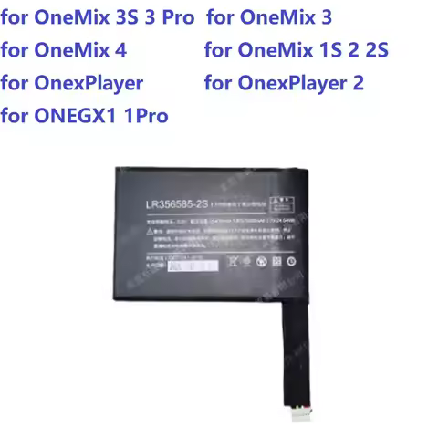 Battery for One-Netbook OnexPlayer One Mix 1S 2 2S /OneMix 1S 2 2S 3S 4 ONEGX1 3 Pro LR:356585 LR356