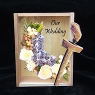 3D Frame mas kahwin /Frame Duit Hantaran/Mas Kahwin/Keris dan frame mas kahwin