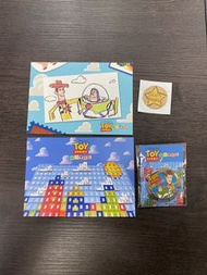 Tokyo Toy Story Hotel Grand Opening 開幕襟章 + 明信片
