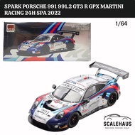Spark 1/64 Porsche 991 991.2 GT3 R GPX Martini Racing 24H Spa 2022