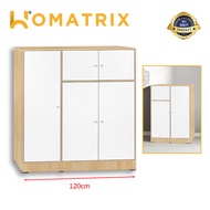 HOMATRIX Small Wardrobe Storage Cabinet Almari Baju Kecil Simpan Barang (4x4ft) WR51