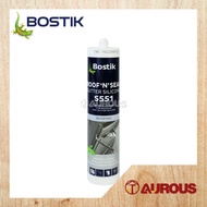 BOSTIK S551 ROOF 'N' SEAL GUTTER NEUTRAL SILICONE FOR ROOFING & GUTTER SEALING - CLEAR 280ML