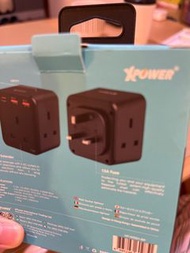 Xpower 黑色萬能插 蘇 bk usb hub c