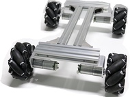 Mecanum Wheel 4wd Metal Robot car Chassis Remote Control Learning Kit for Arduino Raspberry Pie Micr