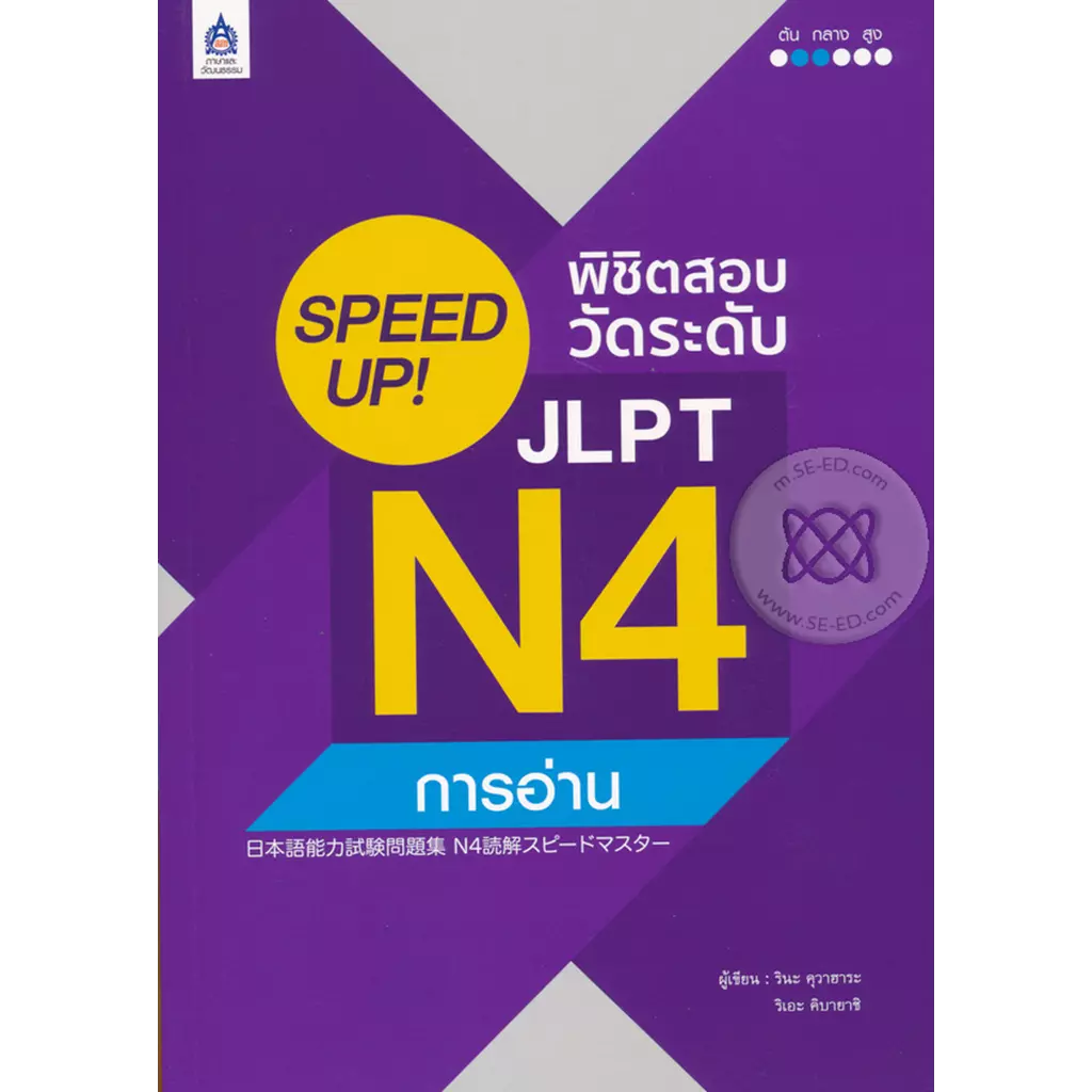 SPEED UP! พิชิตสอบวัดระดับ JLPT N4 การอ่าน