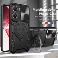 Shockproof Armor Phone Case For VIVO V29E India 5G Holder Casing Camera Protection Sliding Hard Back
