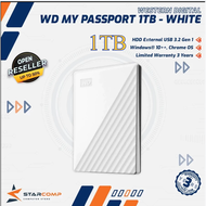 WD Western Digital My Passport 1TB / 2TB Slim Portable External Hard Disk USB 3.2 With WD Backup Sof