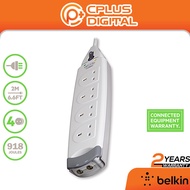 Belkin 4 Way Surge With Ariel Protection (2m) F9H402sa2M-MY