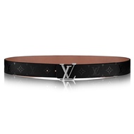 New Men's Belt LV PYRAMIDE Classic Calf Leather 4CM Double sided Belt M9346T