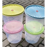 3pcs-Sealware 10liter Liter Skyeplas/Cake Jar Nuts Crackers Soft/ JarPeyek Jar Airtight Container Fo