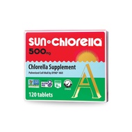 Sun Chlorella 500mg Whole Body Wellness Green Algae Superfood Supplement - Immune Defense, Gut Healt