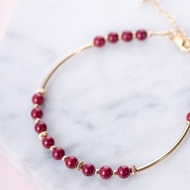 紫金砂硃砂4mm手鍊 | 本命年化太歲紅色手鍊手環 新年禮物