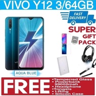 VIVO Y12 Ram 3GB 64GB Garansi Resmi VIVO INDONESIA [ Promo ]