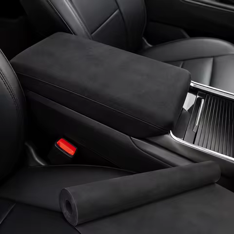 Self-Adhesive Suede Fabric 100g Luxury Material Strong Adhesive Backing Faux Suede for Car Modificat