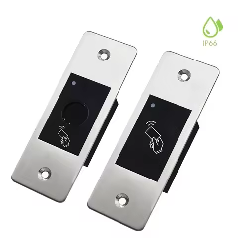 9-18V RFID Reader Keyless Door Opener Metal Access Control Scanner 800 Users Mini IP66 Waterproof Em