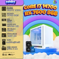 DDR5 x BONMECOM2 คอมประกอบ / CPU i7 14700 / RX 7600 8GB / Case เลือกแบบได้ครับ