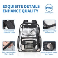 ( 20-35L) Hand Carry Bag Transparent Backpack with 13inch Laptop Bag Travel Beg School Travel Office