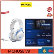 MCHOSE V9Pro three mode game video game headset, 360 ° noise reduction microphone, low delay USB vid