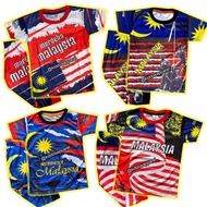 Baju Merdeka Malaysia budak merdeka  Kid Tshirts  Unisex  Baju Tidur, Baju Budak