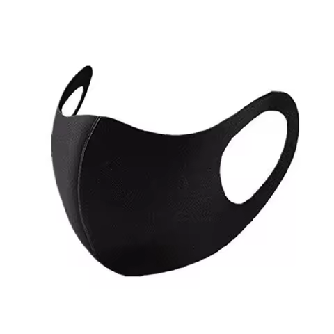 6pcs Ice Silk Mask Spring And Summer Dustproof Washable Reusable Face Mask