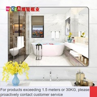 LP-8 New🍁Bathroom Wall Hanging Mirror Self-Adhesive Toilet Wall Hanging Punch-Free Toilet Dressing Mirror Toilet Patch W
