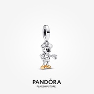 Pandora Disney 100th Anniversary Mickey Mouse Lab-grown Diamond Dangle Charm