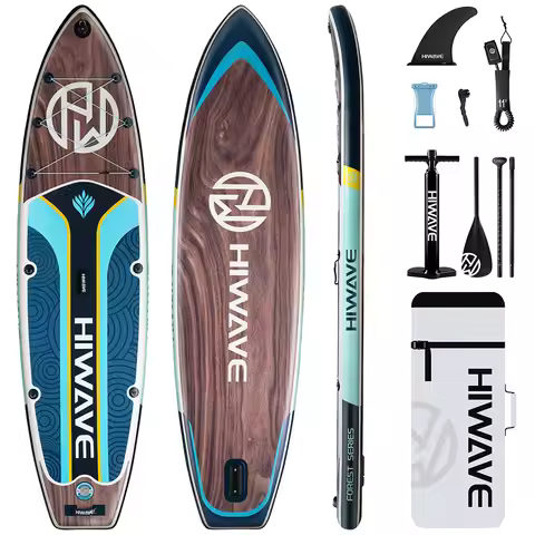 Myboat HIWAVE Waterproof Inflatable Paddle Sup Board Adult Standing Style Aquatic With Accessories S