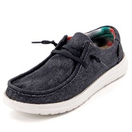 Dude Loafers Flat Casual Shoes Mens Canvas Shoes Board Shoe