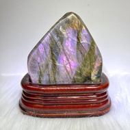 紫光拉長石擺件 | 水晶 | 水晶擺件