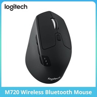 Logitech M720 Wireless Bluetooth Mouse Union Dual Mode Multi-device Office Efficient Comfortable Feel Notebook