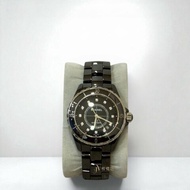JS1418-CHANEL 黑陶瓷12點鑽38mm J12機械錶 H1626