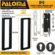 HITAM Package Pull Handle Paloma Black PHP 3131+MSP 192+ECP 353 Door Handle 36cm