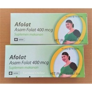 Afolat Asam Folat Folic Acid Strip10 Tablet