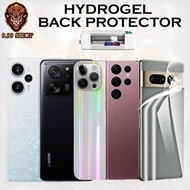 Redmi K50 Gaming K50 Ultra K50 Pro K40 Gaming K40 Pro Plus Hydrogel Back Protector
