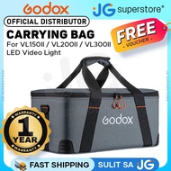 Godox Carrying Bag for LED Video Light VL150II/VL200II/VL300II with Padded Interior Dividers