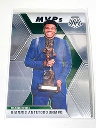 🔥 2019-20 Panini Mosaic MVPs Giannis Antetokounmpo Milwaukee Bucks basketball card 字母哥 籃球卡 咭