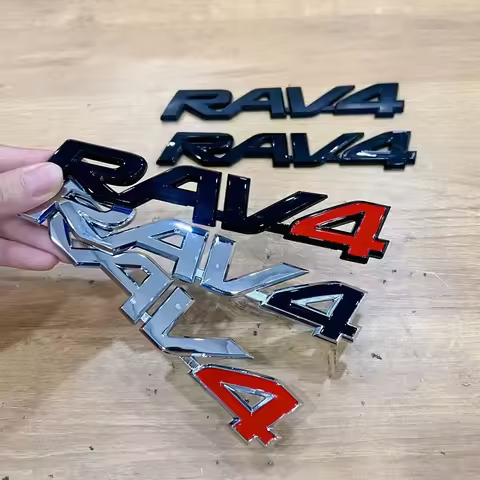 Car trunk suitcase sticker RAV4 car logo is suitable for Toyota RAV4 car Decoration refit parts acce