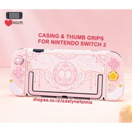 Switch 2 Cases | Casing Switch 2 | Switch 2 Bag | Switch 2 Thumb Grip - Star Wings