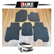 Z SPEC CARPET DADU HONDA JAZZ GE6/GE8 KARO STYLE MATS FLOOR MATS CAR MAT FLOOR MAT
