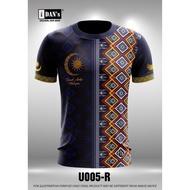 Batik Songket Tshirt Microfiber Jersey
