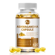 Minch Ashwagandha Capsule 2300mg With Turmeric Root Rhodiola Rosea Ginger Root Black Pepper Extract Balance Blood Sugar For Man &amp; Woman