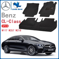 พรมปูพื้นเข้ารูปรถยนต์ Mercedes Benz CL CL-Class CLA180 CLA200 CLA250 CLS53 CLS300 CLS250 CLS350 W11