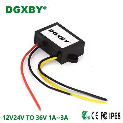 12V24V TO 36V 1A 2A 3A DC Boost Power Supply DC-DC Module 9~32V to 36V Voltage Regulator Converter C