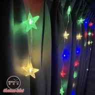 [特價]【摩達客】75燈LED 五角星冰條皮線燈 插電式 彩光