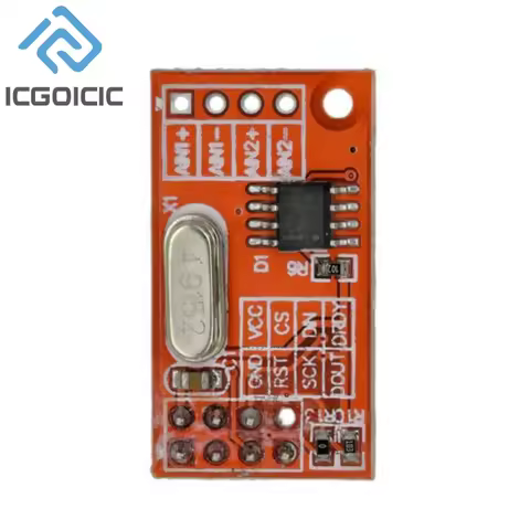 AD7705 Dual 16-bit ADC Data Acquisition Module SPI Interface Programmable Gain Input TM7705