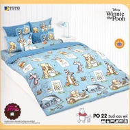 TOTO ชุดเครื่องนอน (ผ้าปู+นวม) ขนาด 6 ฟุต  (ลิขสิทธิ์แท้ 100%) PO22
