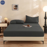 Modern Bed Sheet 6/5/4/3.5/3 Feet Set Plain Color Dust Mite Proof Corner Foot bedsheet