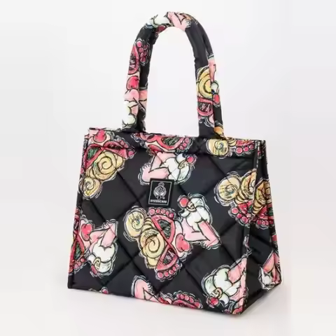 Japanese Style Kawaii Hysteric Mini Handbag Cartoon Large Capacity Snap Button Shoulder Bag Travel P