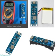 Zebeaa 3 7V to 9V 12V Type C 18650  Boost Step Up Module UPS Uninterruptible
