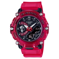 CASIO G-SHOCK GA-2200SKL-4ADR RED RESIN STRAP UNISEX WATCH